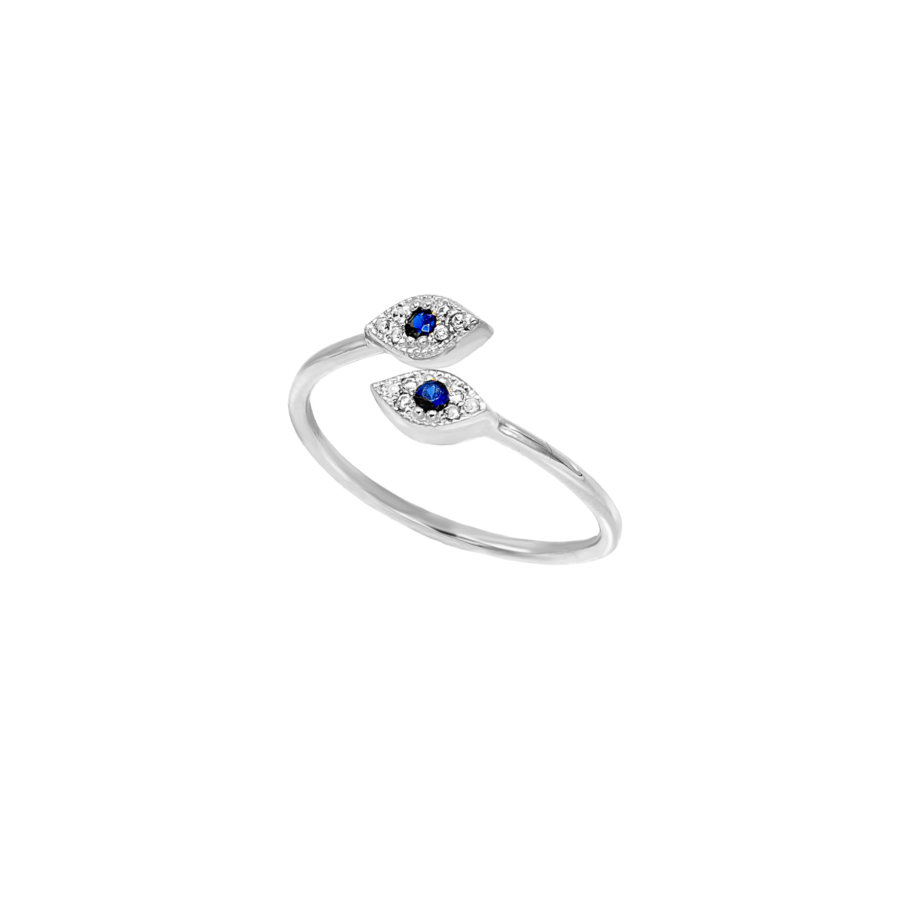 Buy Tiny Evil Eye Ring, Dainty Stacking Ring, Minimalist Jewelry, Good Luck  Charm, Protection Ring, 925 Sterling Silver Ring, Bohemian Fashion. Online  in India - Etsy